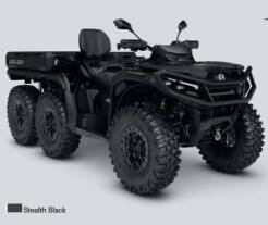 Can-am OUTLANDER MAX 6X6 BACKCOUNTRY T 1000R STEALTH BLACK 2026