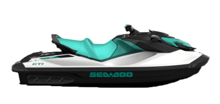 SEA-DOO GTI 130 White & Reef Blue