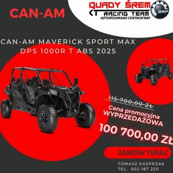 Can-Am Maverick Sport MAX DPS 1000R T ABS 2025