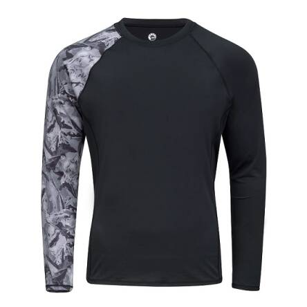 BLUZKA SEA-DOO MEN'S RASHGUARD ADVENTURE BLACK M