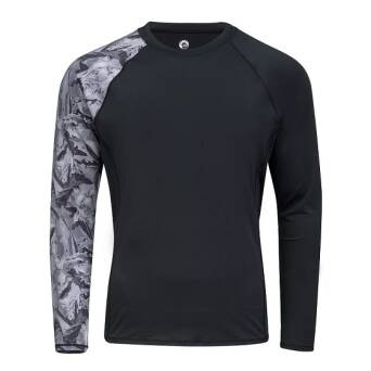BLUZKA SEA-DOO MEN'S RASHGUARD ADVENTURE BLACK M