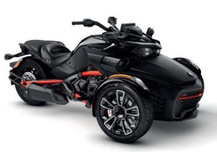 Can-Am SPYDER F3 S Steel Black Metallic 024