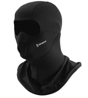 MASKA SCOTT OPEN  BALACLAVA BLACK ROZ. XL