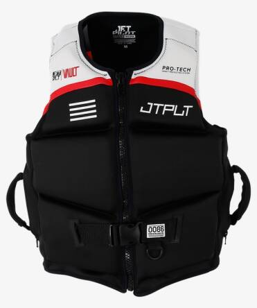 JETPILOT VAULT PROTECH F/E ECO VEST BLACK/WHITE S