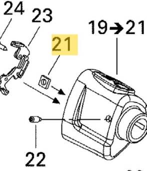 NAKRĘTKA KWADRAT M6 BRP 232860600