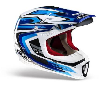 KASK HJC AC-MX TRIGGER MC2 blue/white L 60cm