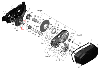 SPRĘŻYNKA SPRZĘGŁA BRP 420239134