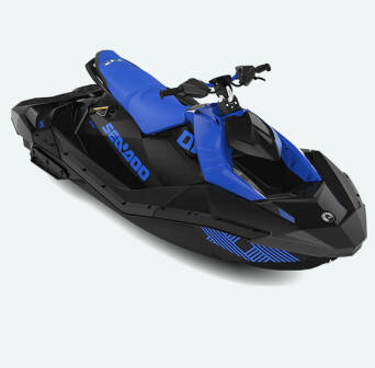 Sea-doo SPARK TRIXX 90 3up Dazzling Blue / Deep Black