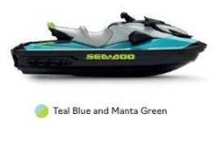 Sea-Doo GTI SE 170 NEW 2026 Teal Blue / Manata Green 