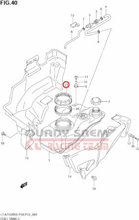 OGRANICZNIK POMPY PALIWA SUZUKI KQ 44597-10G00-000