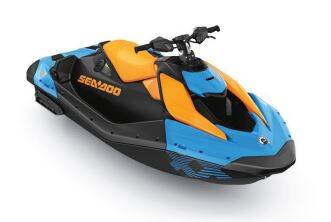 Sea-Doo Spark Trixx 90 1-up 2026 NEW Gulfstream Blue / Orange Crush
