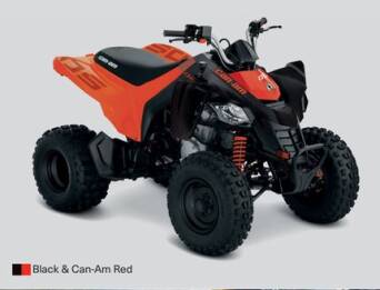 Can-am DS STD 250 Can-Am Red & Black 2026
