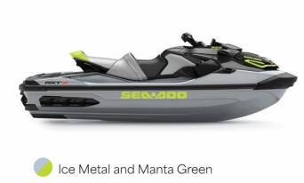 Sea-Doo RXT-X RS 325 2026 Ice Metal / Manta Green