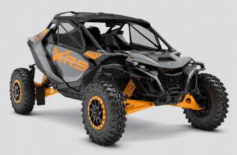 Can-am Maverick R X RS DCT SAS 999T Dolomite Grey & Orange Crush 2027