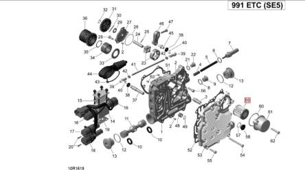 FILTR OLEJU BRP SPYDER SE AUTOMAT 420256454