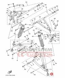 SWORZEŃ WAHACZA YAMAHA DOLNY 5LP-23579-00-00