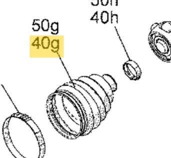 MANSZETA BRP *KIT-BOOT DIFF 705401355