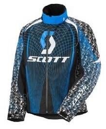 KURTKA SCOOT X-RAZE TP BLACK/BLUE ROZ. L