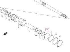 ORING SUZUKI LTR450 09281-86001-000 NOWY