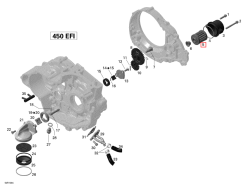 FILTR OLEJU BRP DS450 420256455