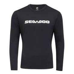 BLUZKA SEA-DOO MEN'S RASHGUARD SIGNATURE BLACK L