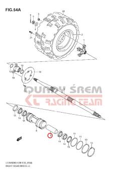 TULEJA DYSTANSOWA SUZUKI LTR450 (64731-45G00-000)