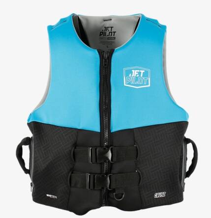 JETPILOT CAUSE MENS S-GRIP F/E EXO VEST BLUE L 