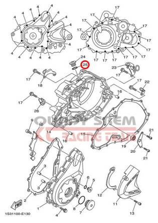 USZCZELNIACZ YAMAHA 93210-20573-00