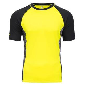 BLUZKA SEA-DOO MEN'S RASHGUARD BEACH YELLOW R.L
