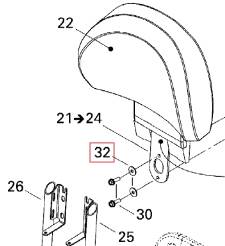 ELE.SIE.PODKŁADKA WASHER-FLAT DIN, 9021B 234082410