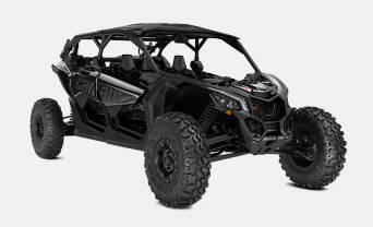 Can-Am Maverick X3 MAX RS TURBO RR Triple Black  WITH SMART-SHOX  2024