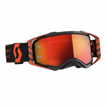 GOGLE SCOTT PROSPECT ORANGE/BLACK CHROME WORKS