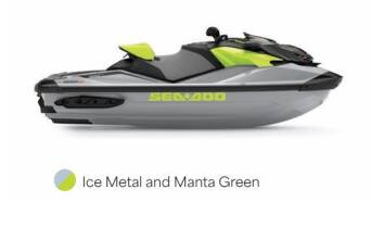 Sea-Doo RXP-X RS 325  2026 Ice Metal / Manta Green