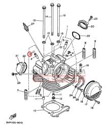 USZCZELNIACZ YAMAHA ZAWOROWY 934401-2052-00