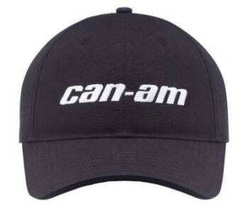 CAN-AM SIGNATURE CZAPKA BLACK ONESIZE