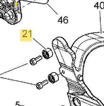 TULEJKA PLASTIKOWA BRP SEA-DOO iBR 268000045