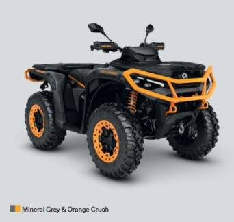 Can-am Outlander XT-P ABS 1000R Mineral Grey-Orange Crush 2026