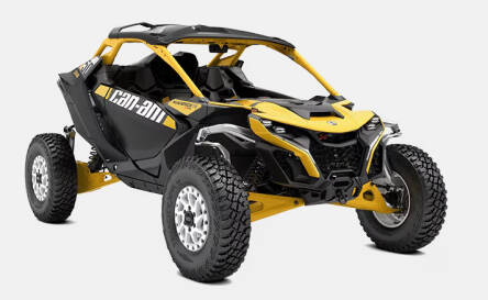 Can-Am Maverick R X rs DCT with Smart-Shox Carbon Black & Neo Yellow 2024