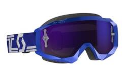 GOGLE SCOTT HUSTLE X MX BLUE/WHITE PURPLE CHROME 