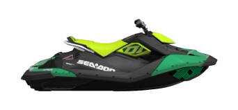 SEA-DOO SPARK TRIXX 90 2up Quetzal & Manta Green