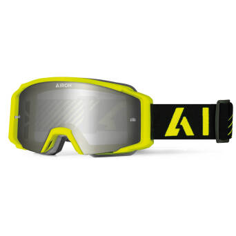 GOGLE AIROH BLAST XR1 YELLOW MATT SZYBA W ZESTAWIE