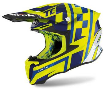 KASK AIROH TWIST 2.0 TC21 YELLOW GLOSS ROZ. S