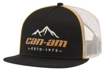 CZAPKA CAN-AM ESTD FLAT MESH BLACK