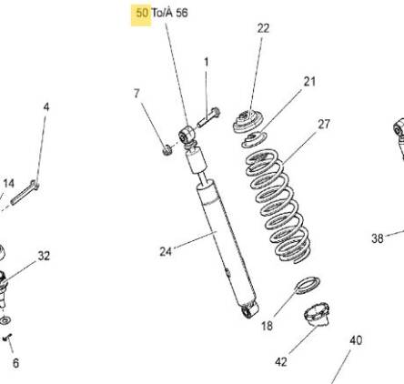 O-RING ŁOŻYSKA AMORTYZATORA PRZÓD 715900209