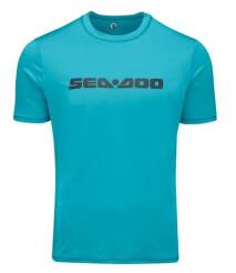 BLUZKA SEA-DOO MEN'S SIGNATURE RASHGUARD AQUA M