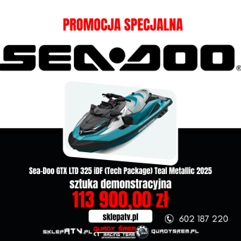 Sea-Doo GTX LTD 325 iDF (Tech Package) Teal Metallic 2025 