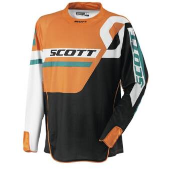 BLUZA SCOTT 450 TRACK black/orange rozm.XL 