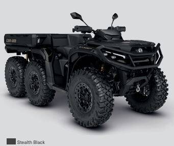 Can-am Outlander 6X6 BACKCOUNTRY T 1000R Stealth Black 2026