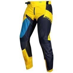 SPODNIE SCOTT PANT 450 ANGLED BLUE/YELLOW 32