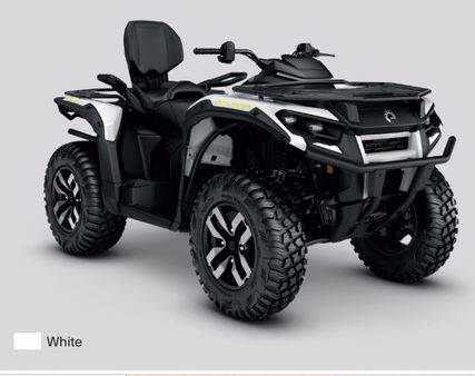 Can-am Outlander Max Electric White 2026
